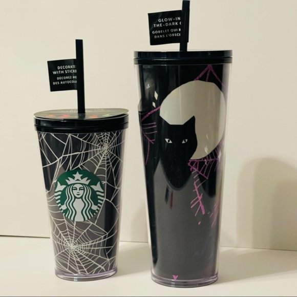 Starbucks Fall 2021 Halloween glow in the dark cups limited edition